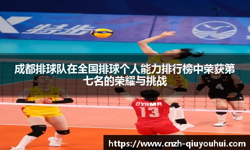 成都排球队在全国排球个人能力排行榜中荣获第七名的荣耀与挑战